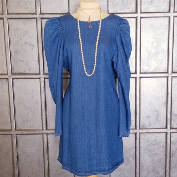 Zara Dresses & Skirts - ZARA Denim Dress 👗